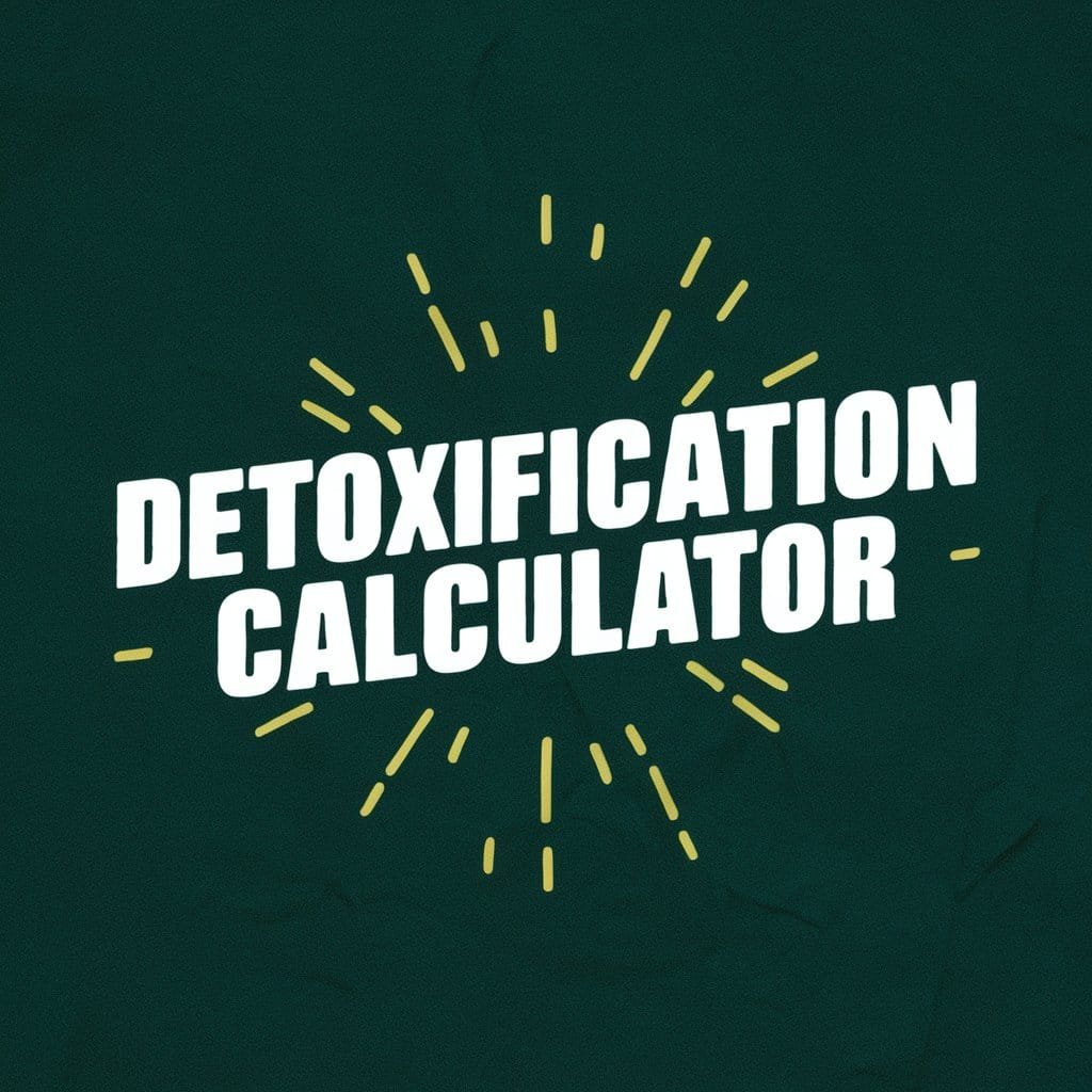 Detoxification Calculator