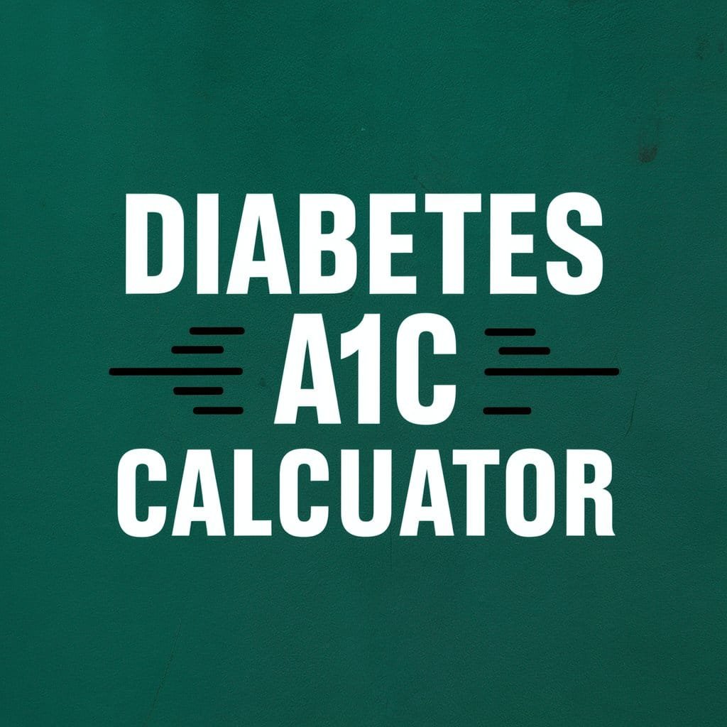 Diabetes A1C Calculator