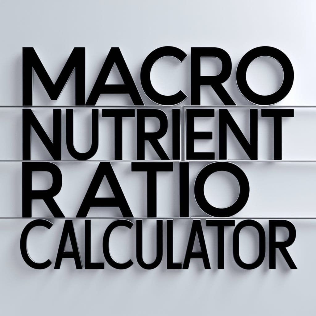 Macro Nutrient Ratio Calculator